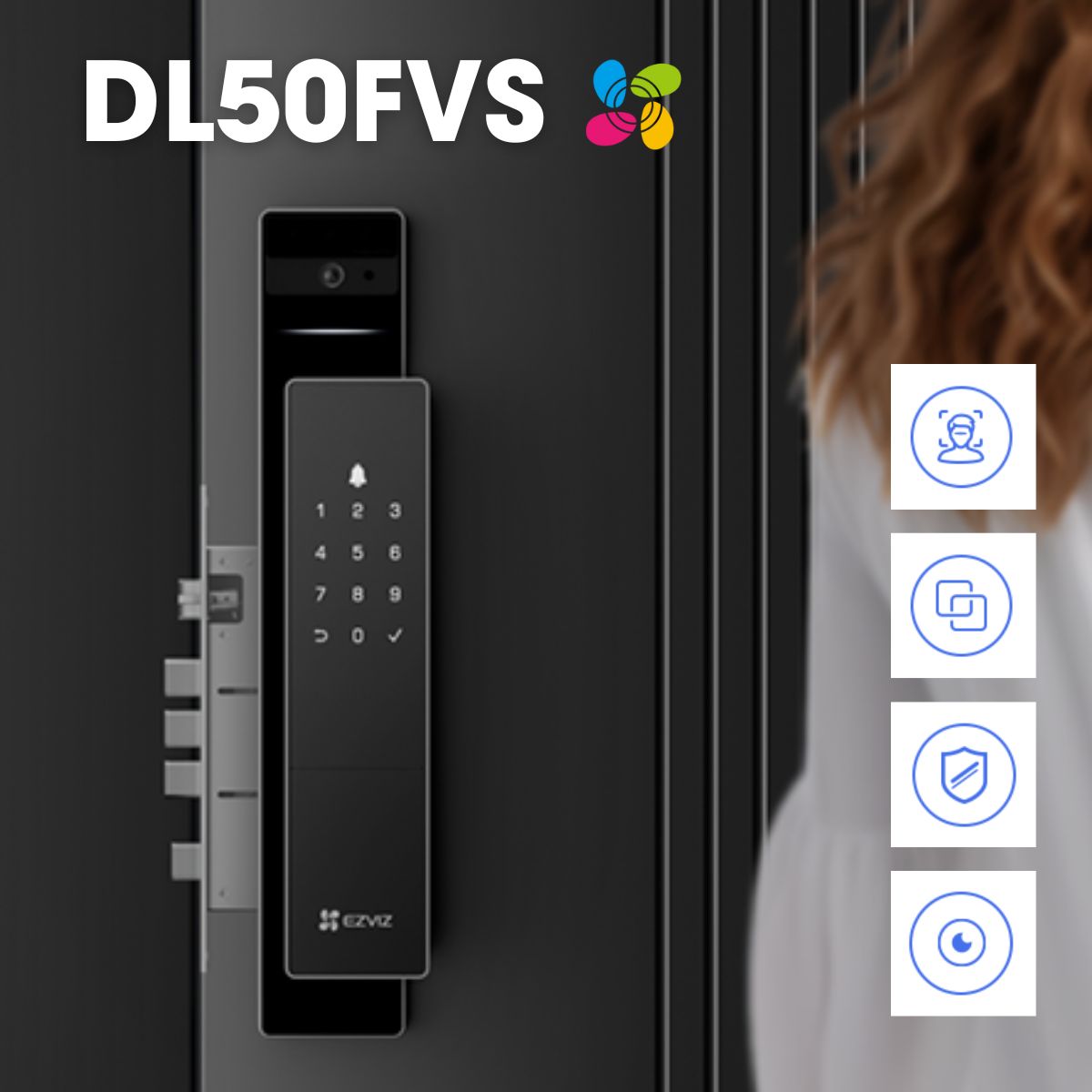 9836_khoa_cua_nhan_dien_khuon_mat_ezviz_dl50fvs_thumb Khoá cửa nhận diện khuôn mặt Ezviz DL50FVS 50 khuôn mặt/vân tay/mật mã, chìa khoá cơ, chống nhìn trộm