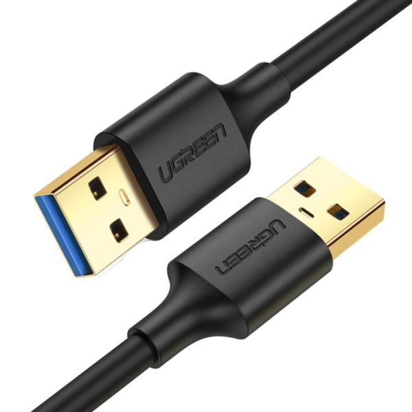 Cáp USB 3.0 hai đầu đực dài 0,5m chính hãng Ugreen 10369 cao cấp