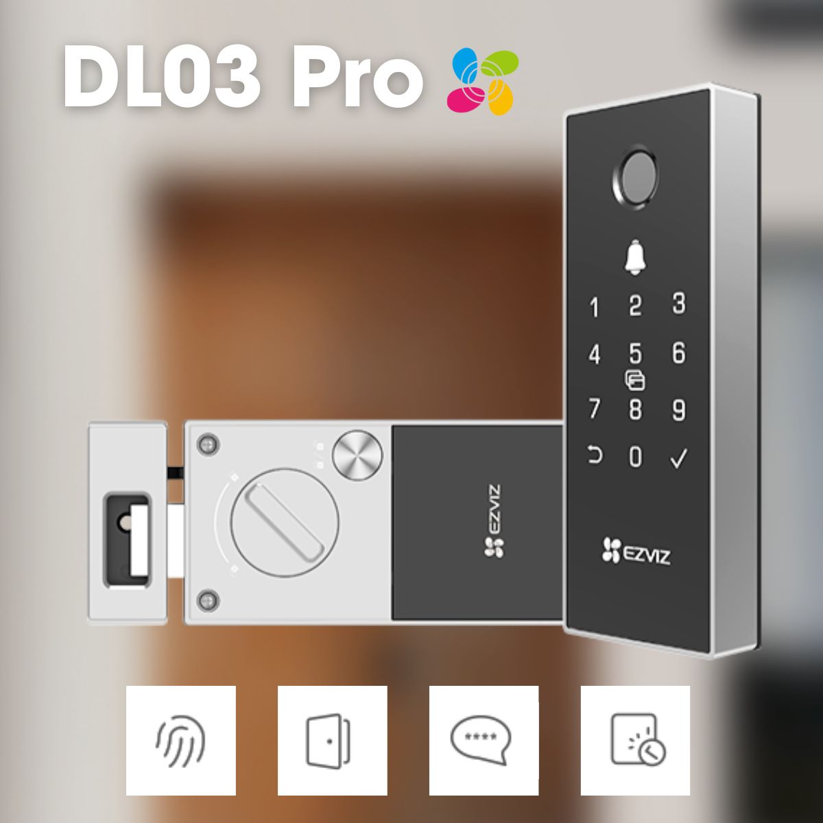 9940_khoa_van_tay_ezviz_dl03_pro_thumb Khoá vân tay Ezviz DL03 Pro 50 vân tay/thẻ/mật mã, kết nối wifi, quản lý bằng app, chống nhìn trộm, còi báo động