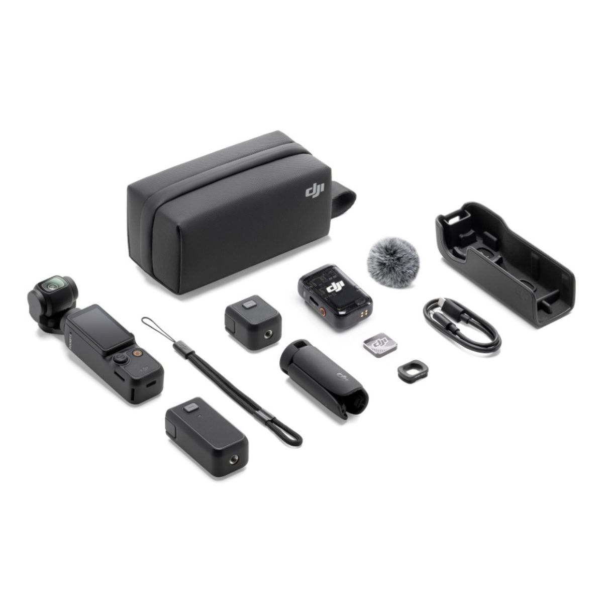 9968_camera_dji_osmo_pocket_3_combo_thumb Camera DJI Osmo Pocket 3 Combo quay video 4K, chống rung siêu ổn định, màn hình OLED