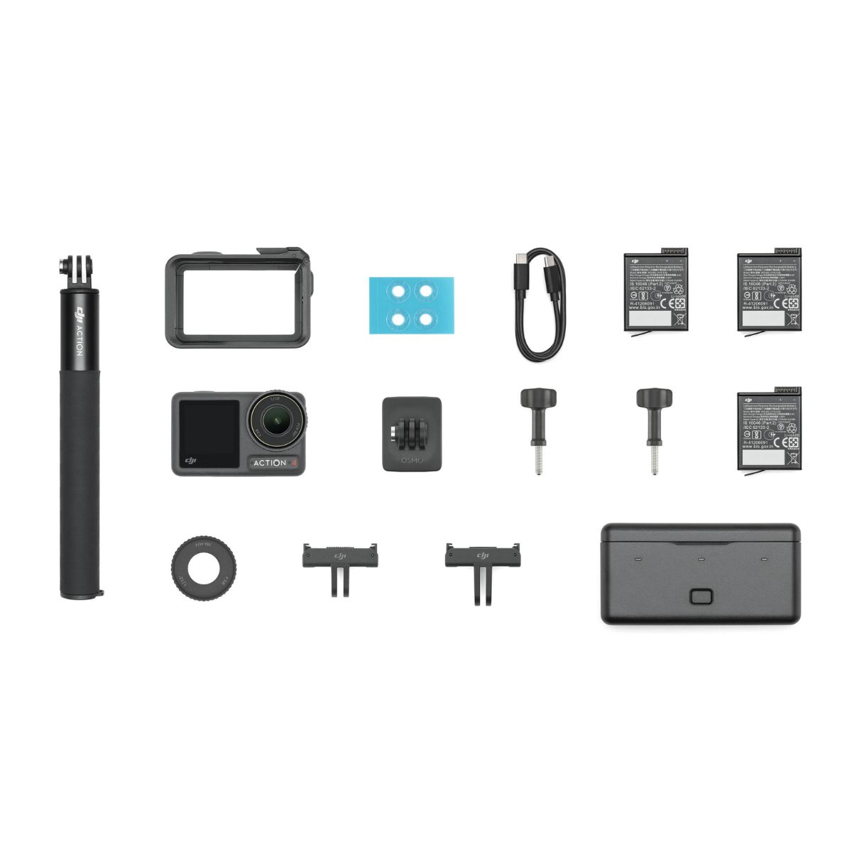 9970_dji_osmo_action_cam_4_combo_thumb DJI Osmo Action Cam 4 Combo quay video 4K, chống nước 18m, 2 màn hình cảm ứng (bản combo)