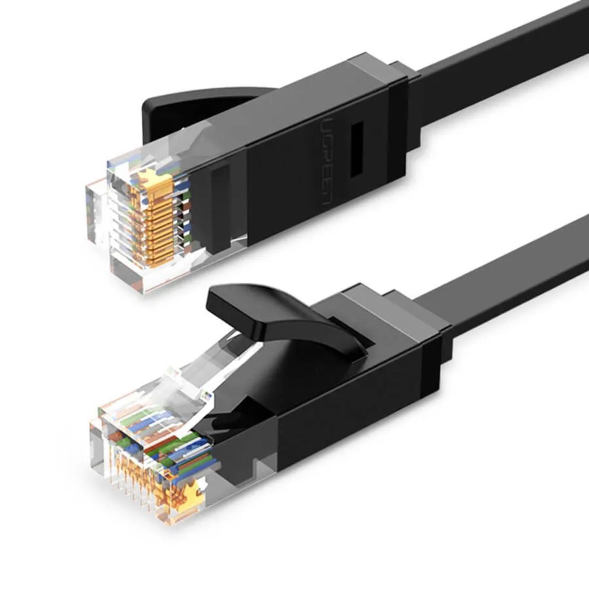 Cáp mạng đúc sẵn Cat6 dẹt dài 1m chính hãng Ugreen 50173 cao cấp