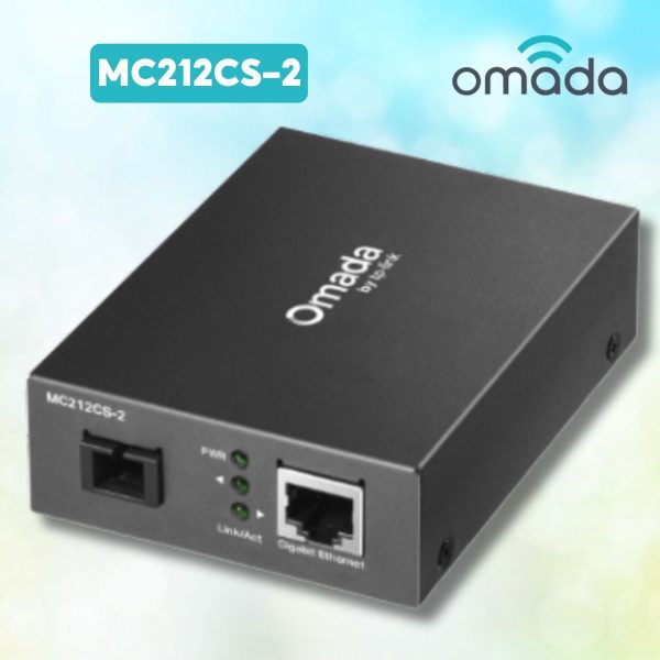Bộ chuyển đổi quanng TP-Link MC212CS-2: Khoảng Cách 2km, Công Nghệ WDM, Truyền dữ liệu 2 chiều cùng lúc