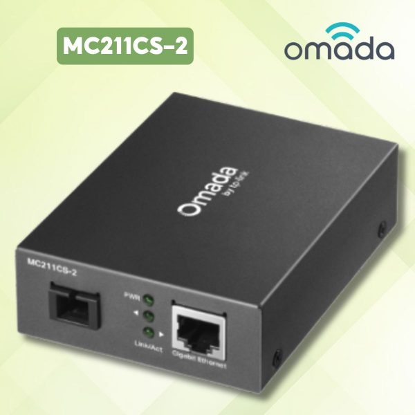 Bộ thu phát quang WDM 2km TP-Link MC211CS-2 Tốc Độ 1000Mbps, Khoảng cách tối đa 2km, Chế độ Single-mode