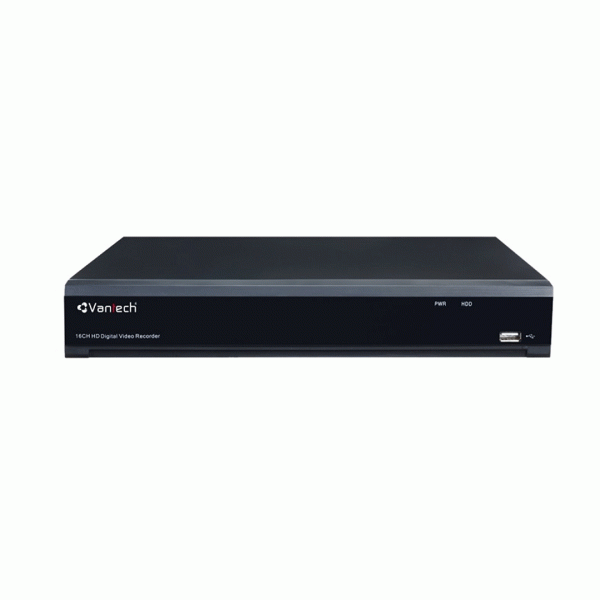 Đầu ghi hình Vantech VPH-D4016HR-N (XVR 16 CHANNEL 5in1 2MP,16 kênh analog, 8 kênh IP, chuẩn H.265+)