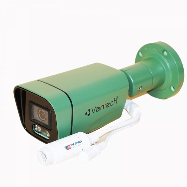 Camera IP Wifi Vantech VP-C3307B (3.0MP, chuẩn nén H.265+, tích hợp 2 đèn LEDs trợ sáng hỗ trợ 3 chế độ, màu sắc 24/7)