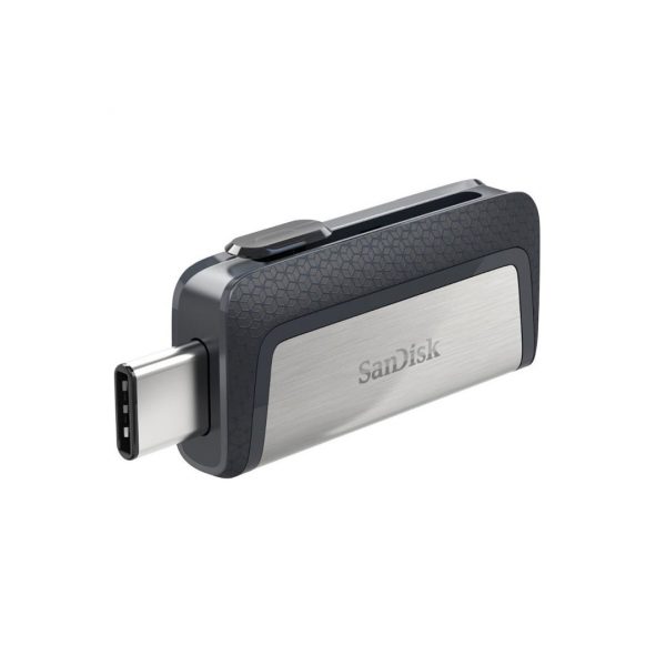USB SanDisk Ultra Dual Drive USB Type C  SDDDC2 32GB  USB Type C  Black  USB3.1/Type C reversible connector  Retractable Design   Type- C enabled Android devices SDDDC2-032G-G46