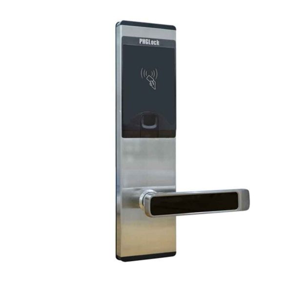 Khóa cửa thông minh khách sạn PHGLock RF7868 thẻ từ TM08 và chìa khóa cơ