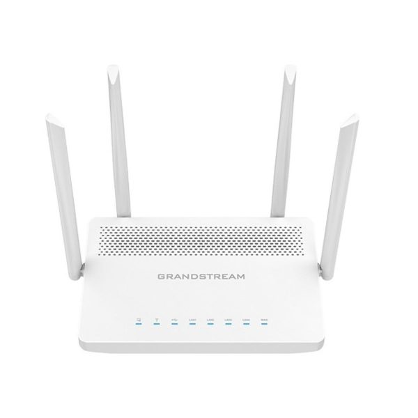 Router wifi Grandtream GWN7052F 1 Wan/Lan, 3 cổng Lan, 1 USB kết nối 3G/4G, 1 cổng SFP , 100 user wifi kết nối đồng thời