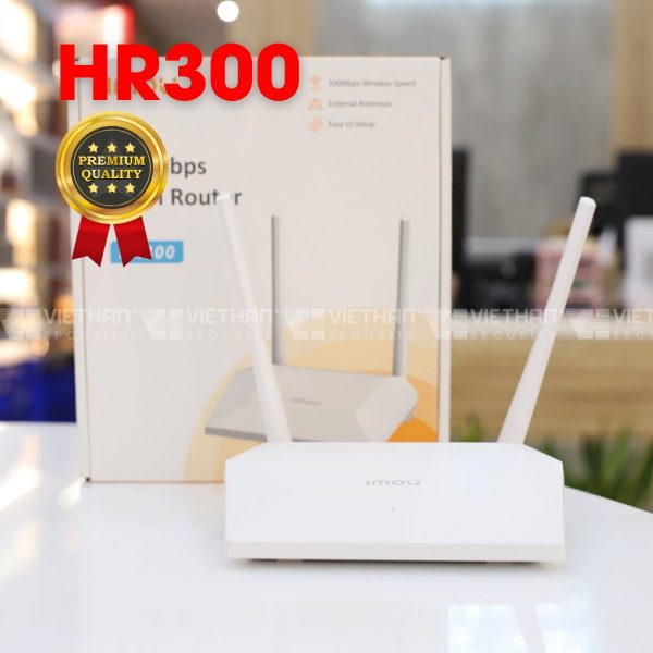 Bộ phát wifi Imou HR300 tốc độ 300Mbps, 3 cổng LAN, 1 cổng WAN