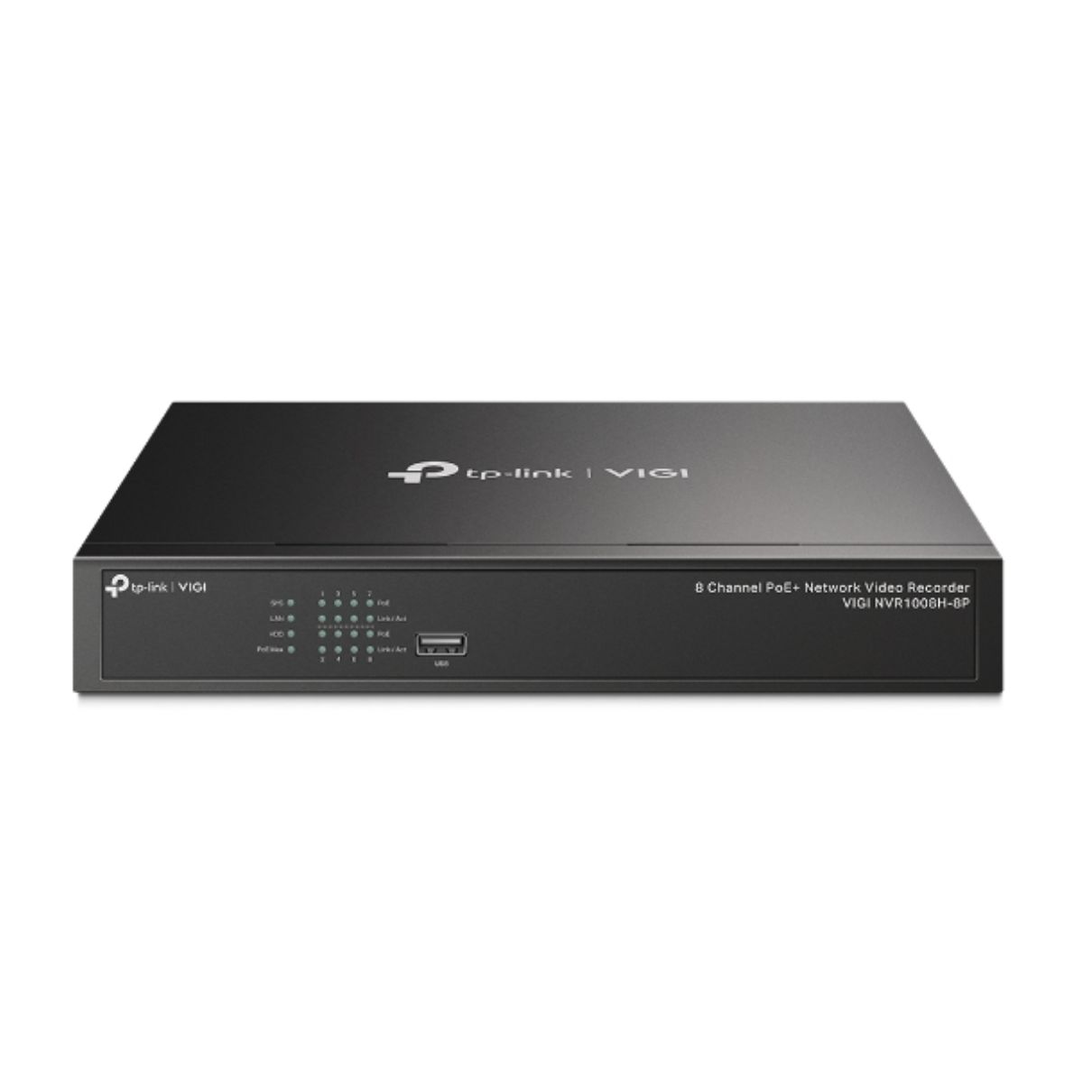 Đầu ghi camera 8 kênh TP-Link VIGI NVR1008H-8P 1 SATA tối đa 10TB, đàm thoại 2 chiều