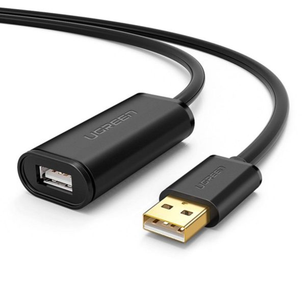Cáp USB nối dài 5m có chíp khuếch đại chính hãng Ugreen 10319