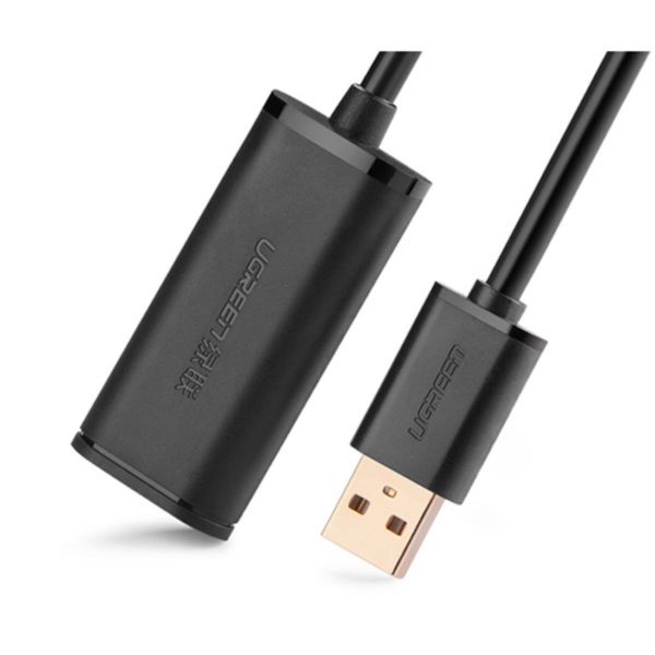 Cáp USB nối dài 15m có chíp khuếch đại chính hãng Ugreen 10323
